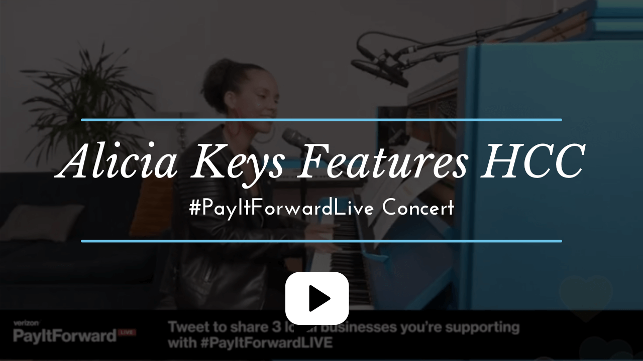 Alicia Keys Features The Harlem Candle Company in #PayItForwardLive Concert