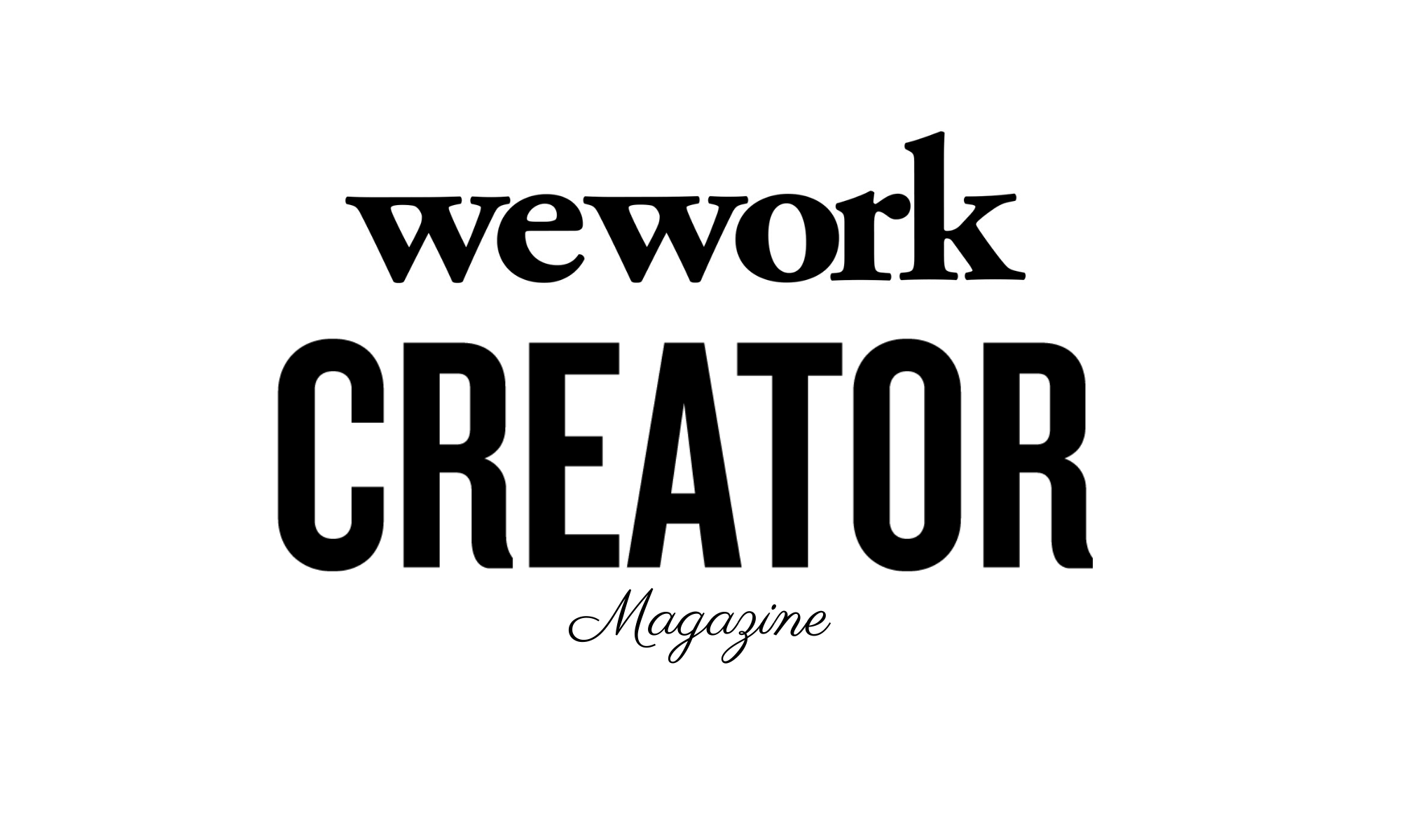 WeWork Creator Magazine