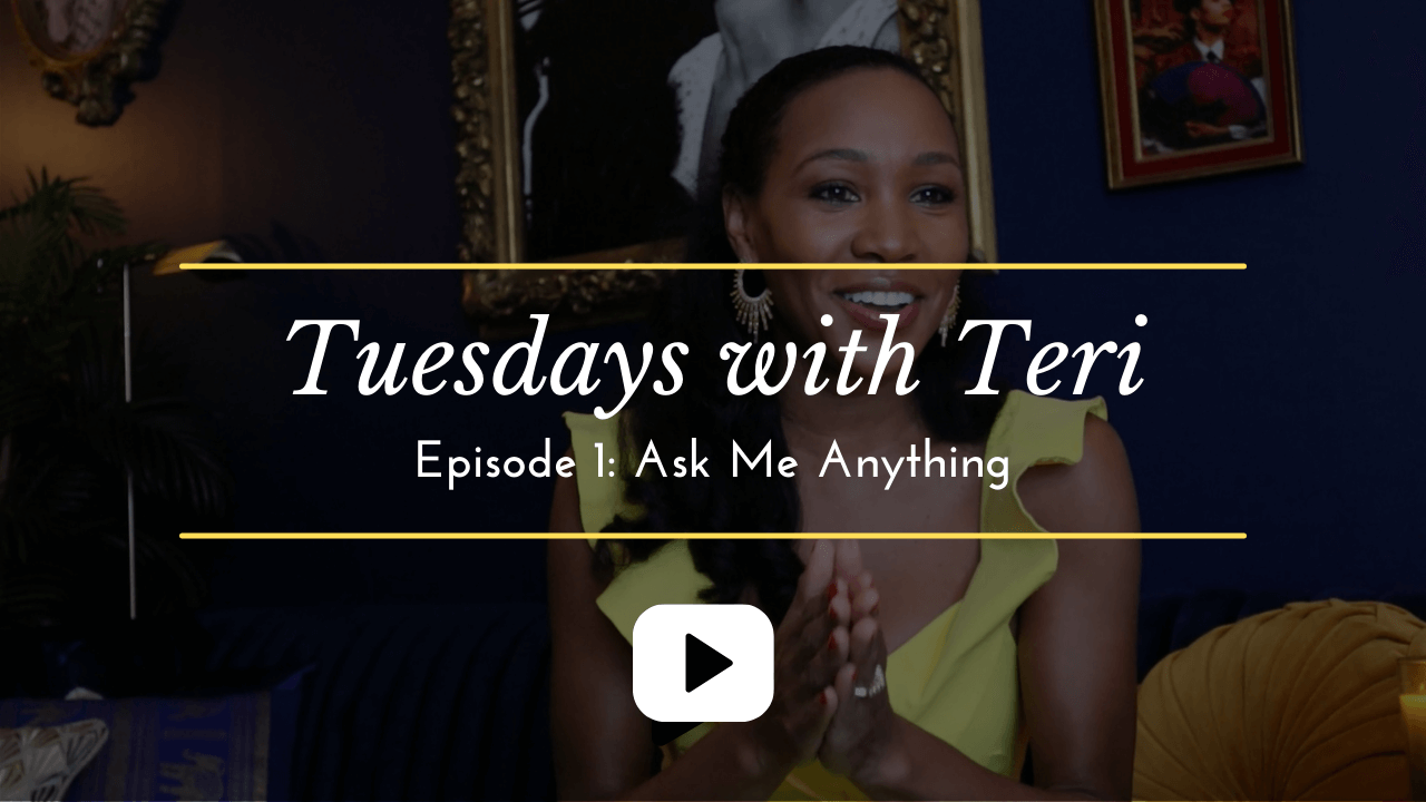 Tuesdays with Teri: Ask Me Anything (IG Live)