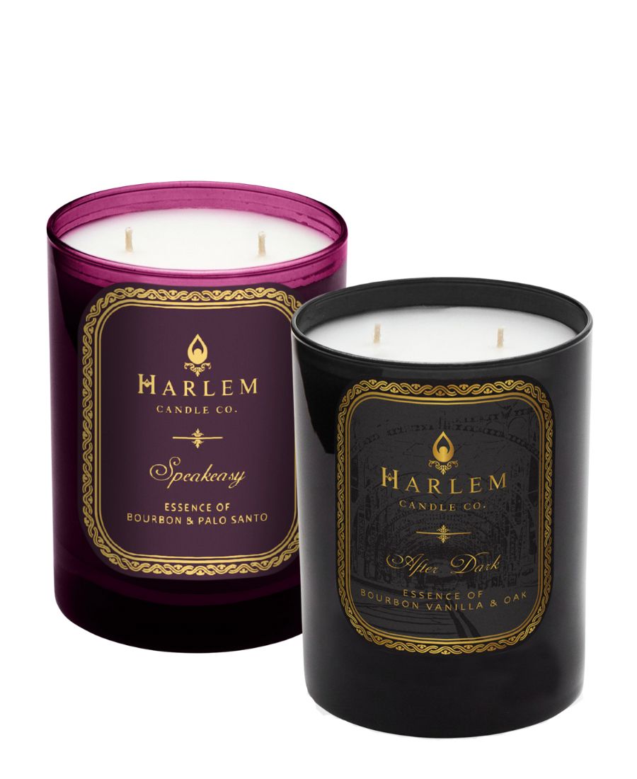 This is an image of our Speakeasy and After Dark Candle bundle.