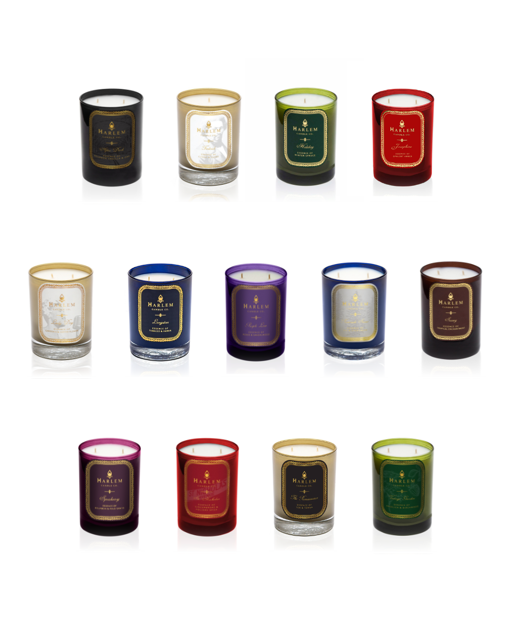 Harlem candle co. build your own set of 3 candles
