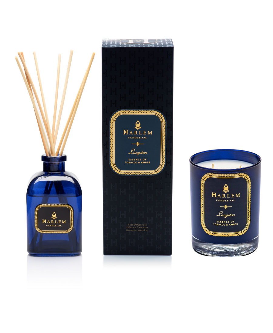 Langston Reed Diffuser and Candle Bundle