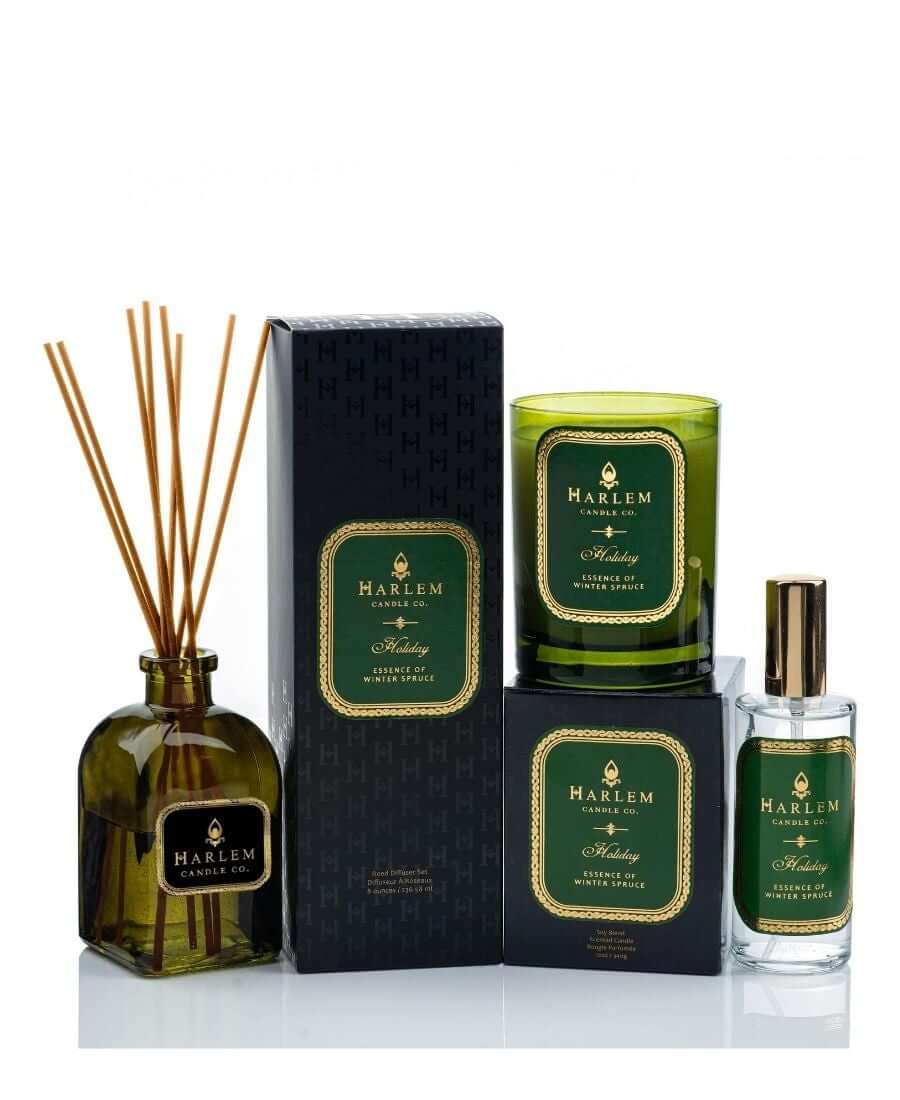 Image of our Holiday Diffuser, Candle and Room Spray
