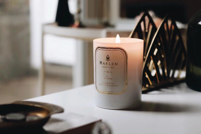 Lifestyle Image of our Lenox Candle