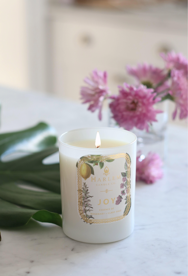 lifestyle Image of our Joy candle